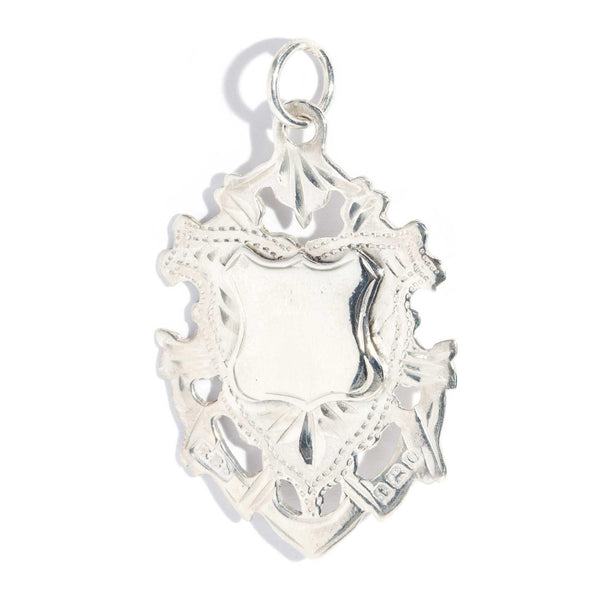 Amalie 1938 Sterling Silver Shield Pendant