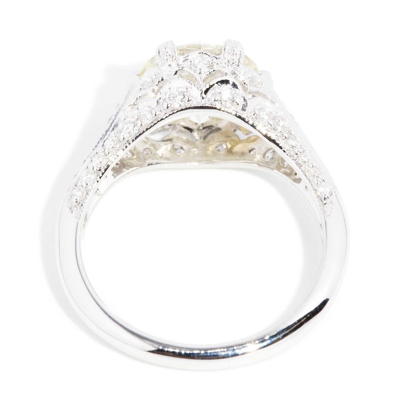 Amari 2.84ct Diamond Ring 18ct White Gold