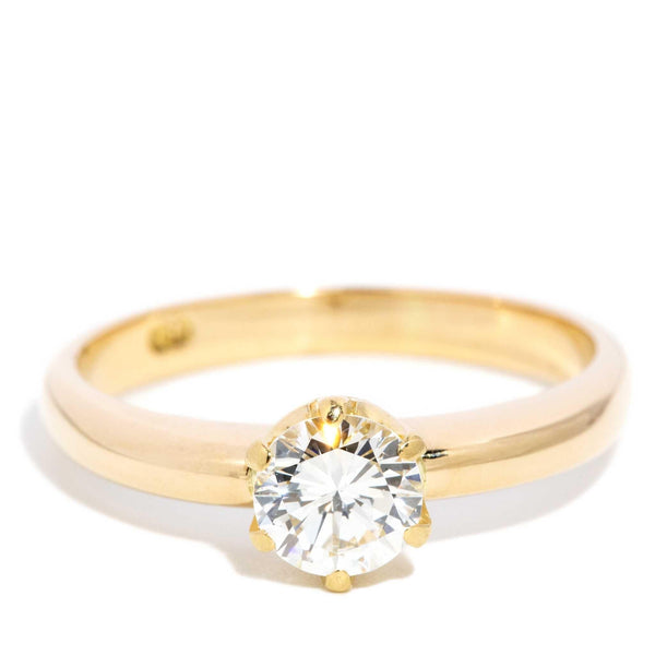 Antonia Diamond Solitaire Ring 18ct Gold