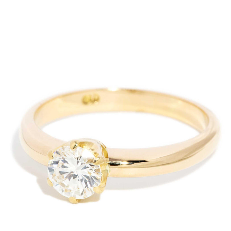 Antonia Diamond Solitaire Ring 18ct Gold