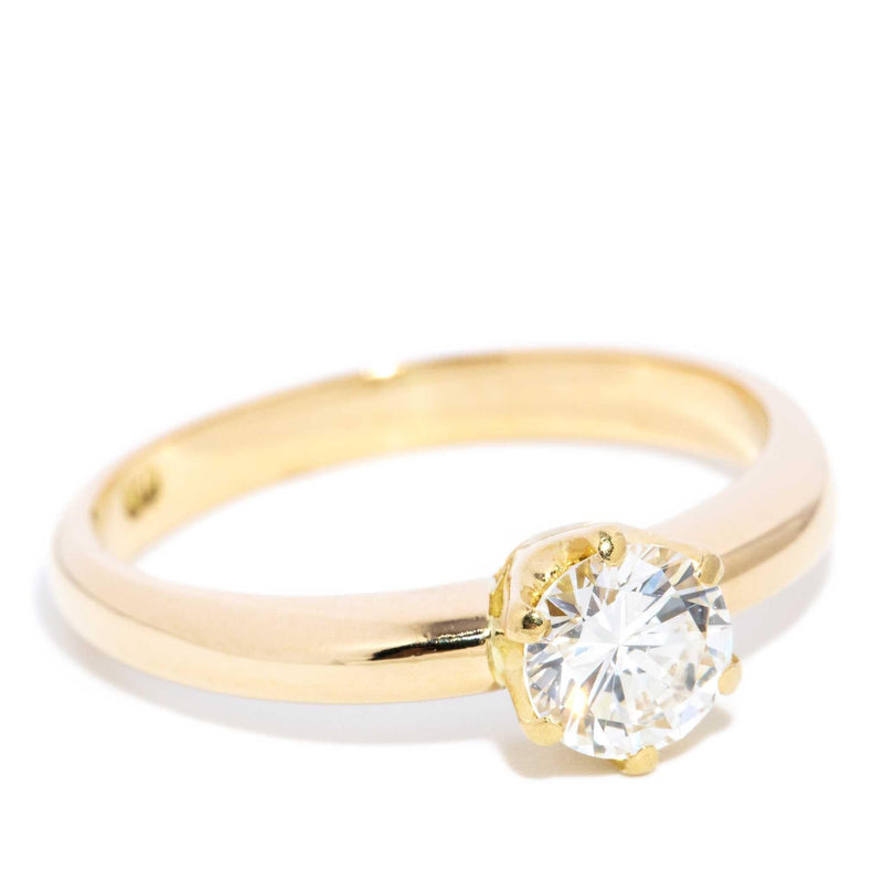 Antonia Diamond Solitaire Ring 18ct Gold