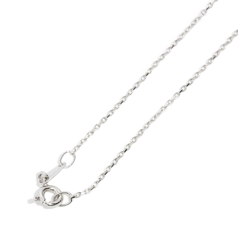 Archie Cable Chain 9ct White Gold