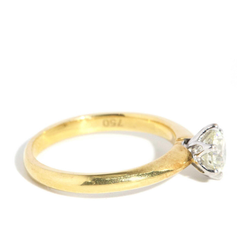 Belinda Diamond Solitaire Ring 18ct Gold