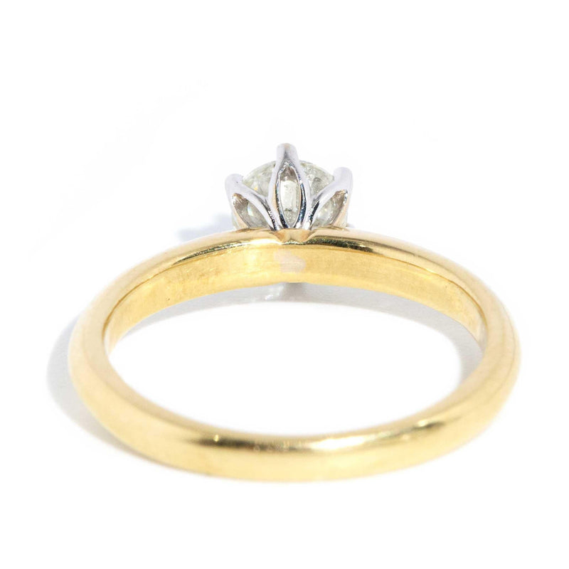 Belinda Diamond Solitaire Ring 18ct Gold