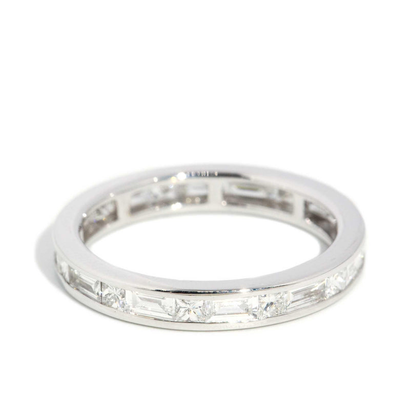 Billie Diamond Band 18ct White Gold