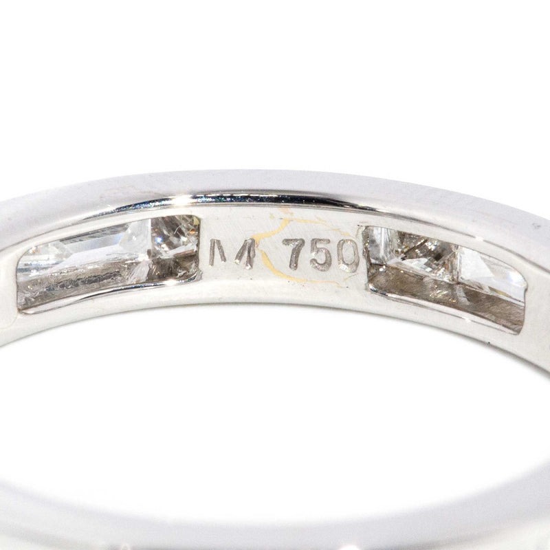 Billie Diamond Band 18ct White Gold