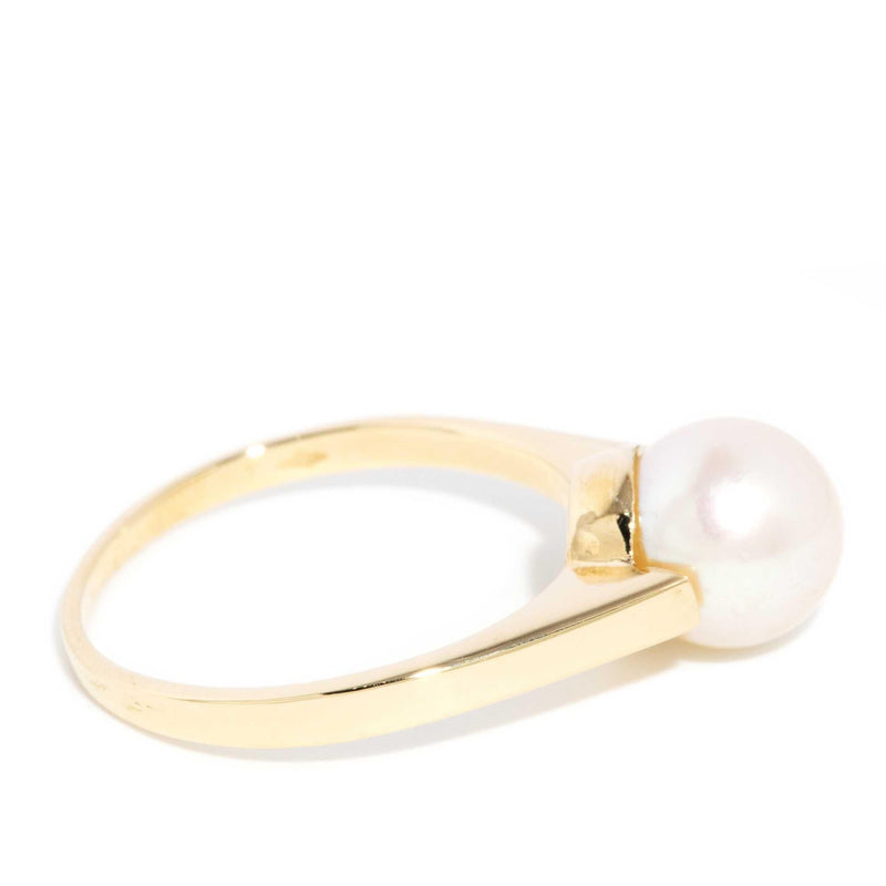 Celina Akoya Pearl Ring 18ct Gold