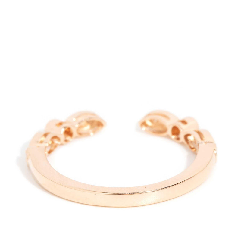 Tamila Diamond Open Ring 18ct Rose Gold