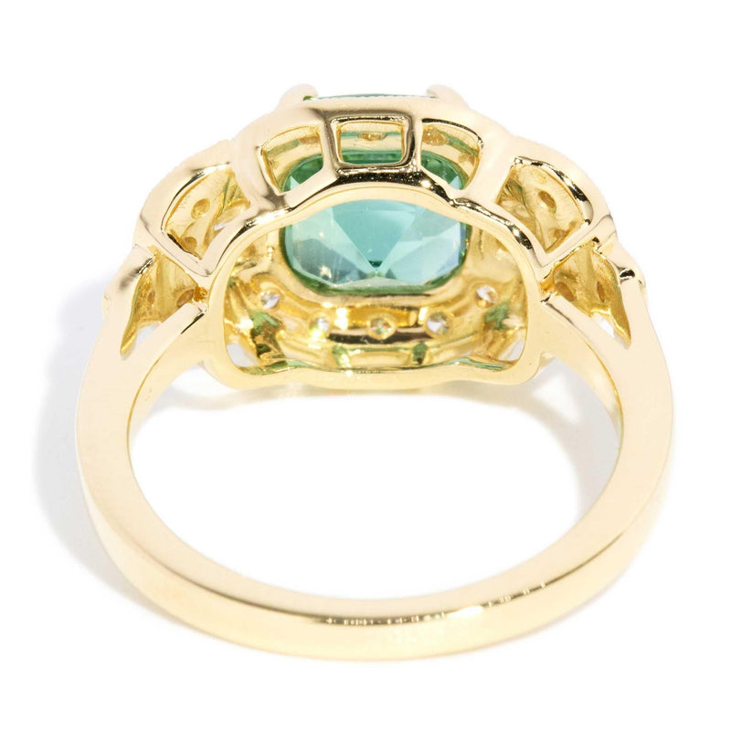 Sylvan 3.02ct Tourmaline & Diamond Ring 18ct Gold