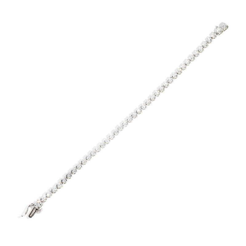 Penelope Diamond Tennis Bracelet 18ct White Gold (SIZE)