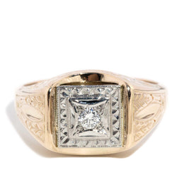 Dempsey 1970s Diamond Dress Ring 14ct Gold