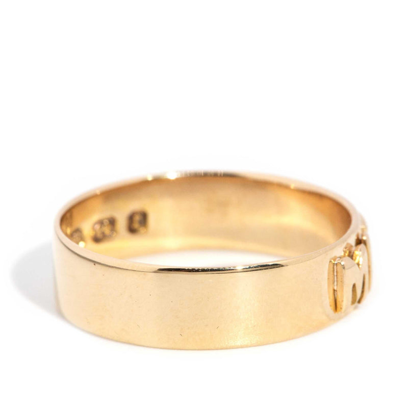 Jacob 1891 Mizpah Watchtower Ring 18ct Gold