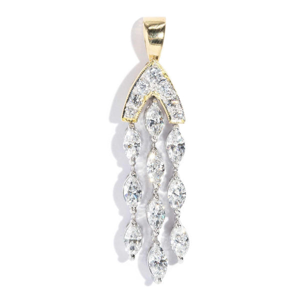 Kiran 1.36 Carat Diamond Chandelier Pendant 18ct