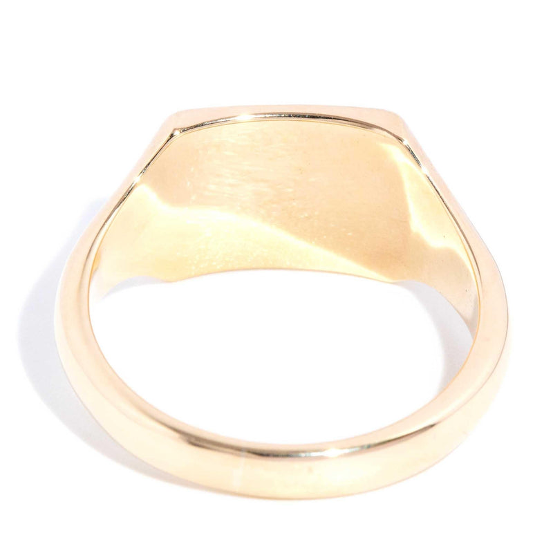 Lonan 1969 Sunray Signet Ring 9ct Gold