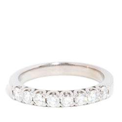 Louise Diamond Eternity Ring 18ct White Gold