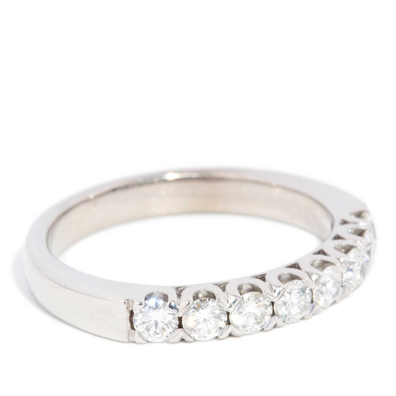 Louise Diamond Eternity Ring 18ct White Gold