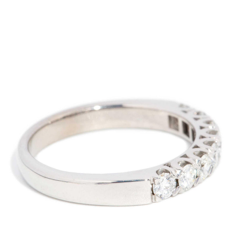 Louise Diamond Eternity Ring 18ct White Gold