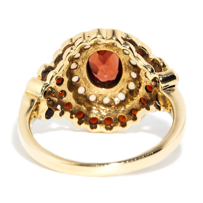 Marilyn Garnet & Opal Ring 9ct Gold* GEMMO Rings Imperial Jewellery 