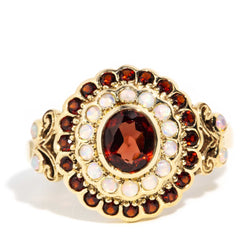 Marilyn Garnet & Opal Ring 9ct Gold* GEMMO Rings Imperial Jewellery Imperial Jewellery - Hamilton 