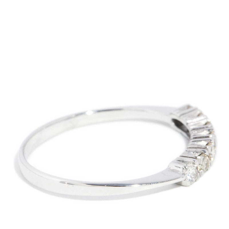 Nomi 1950s Diamond Eternity Band 18ct White Gold