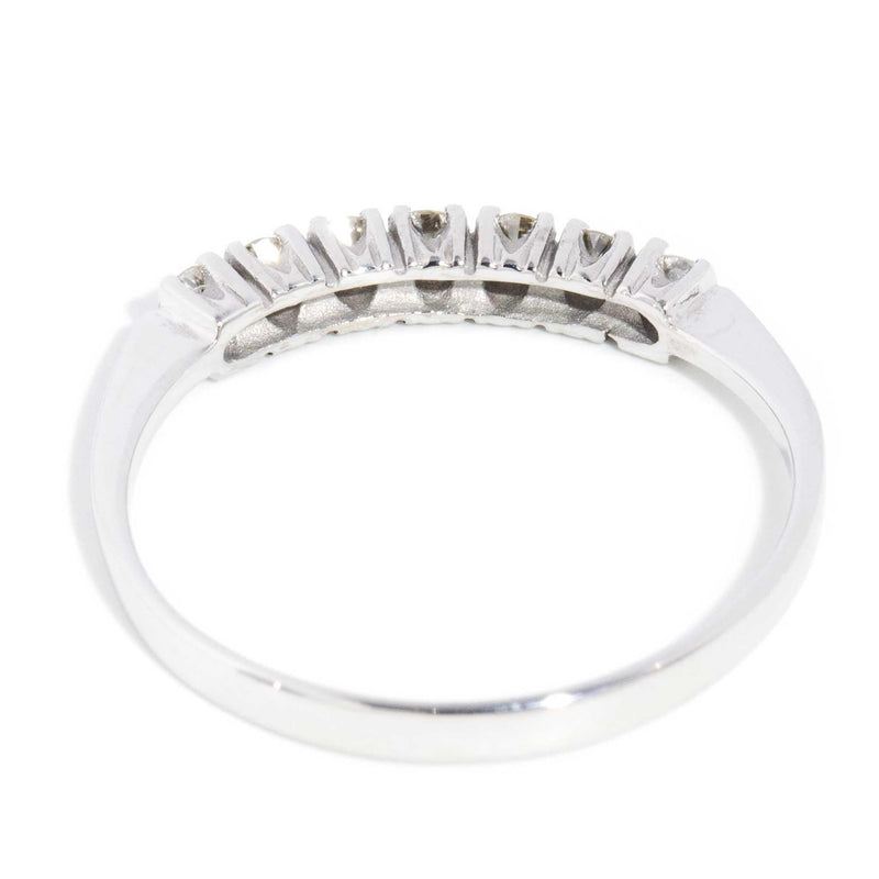 Nomi 1950s Diamond Eternity Band 18ct White Gold