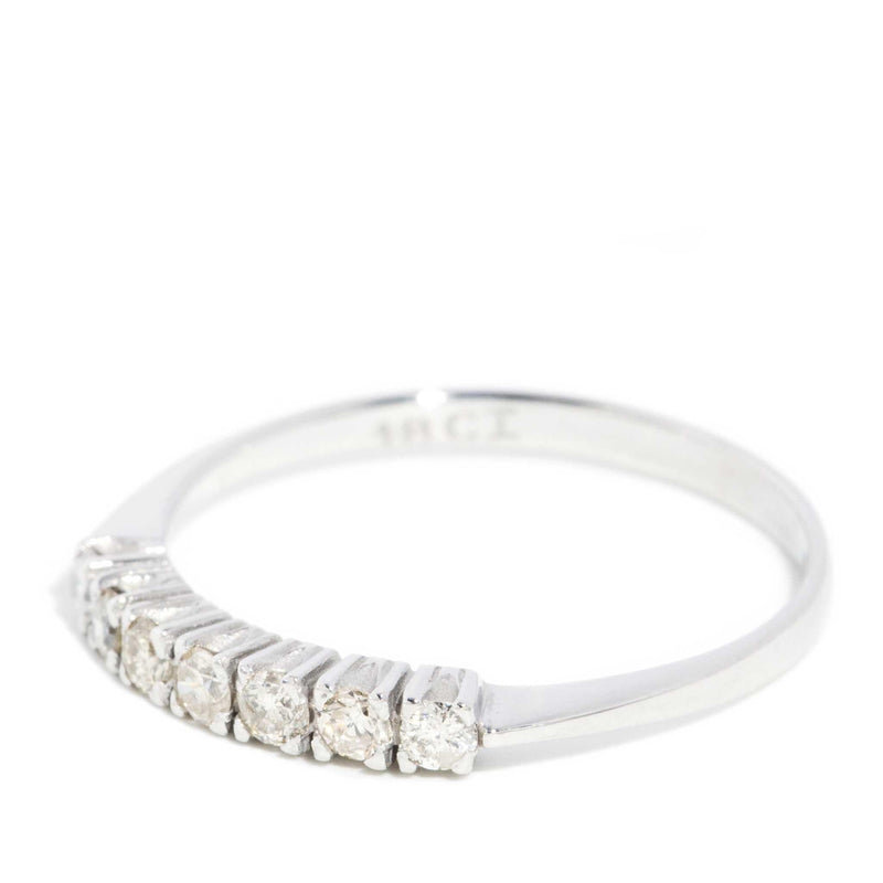 Nomi 1950s Diamond Eternity Band 18ct White Gold