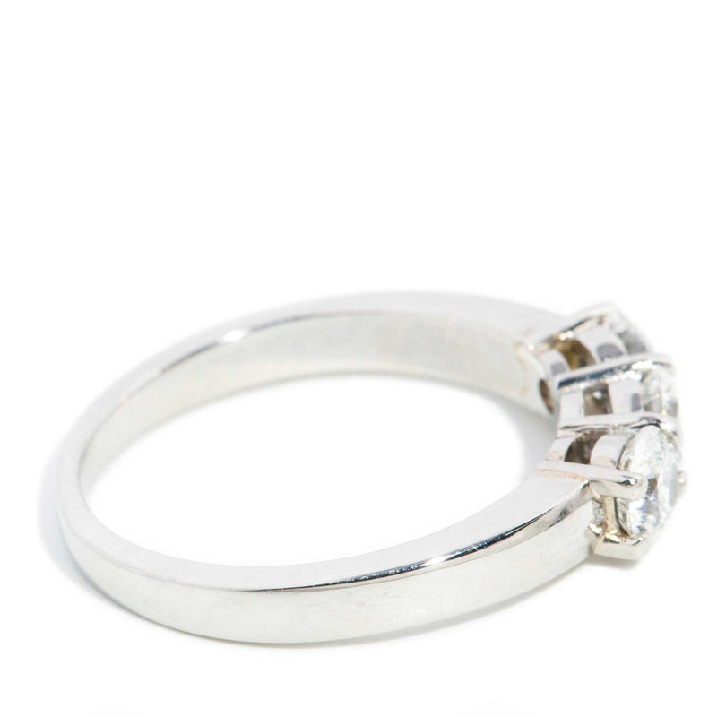 Susan Platinum Three Stone Diamond Ring