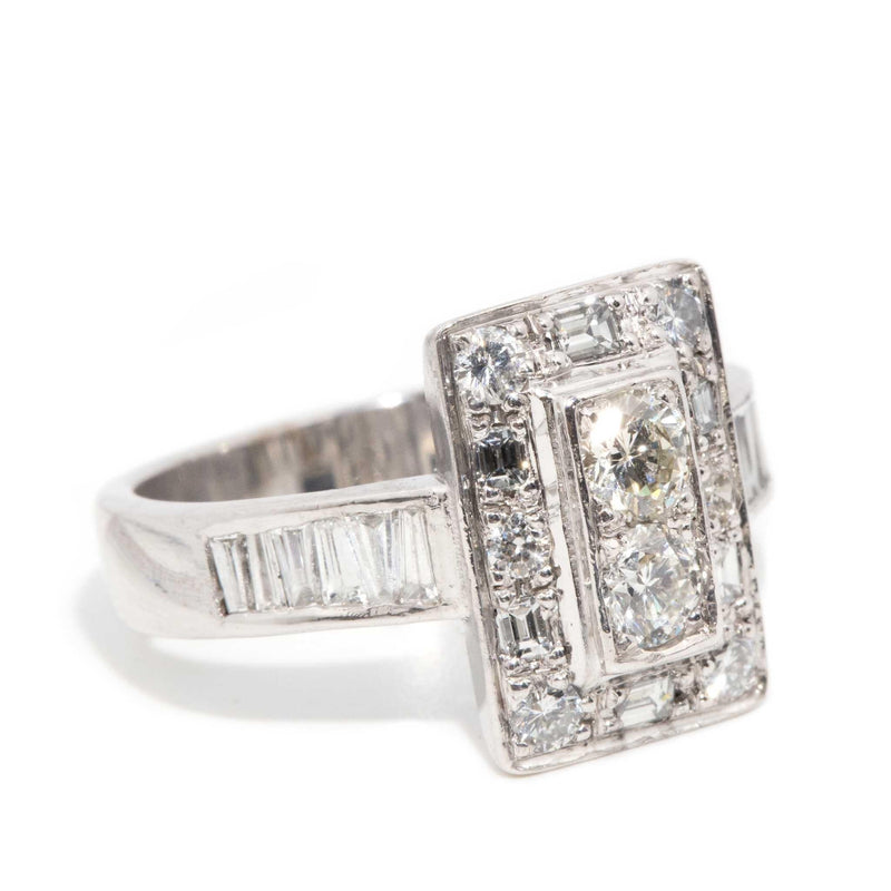 Vesper 1980s 0.80 Carat Diamond Ring 18ct