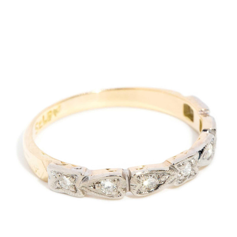 Minta 1960s Diamond Band 18ct Gold