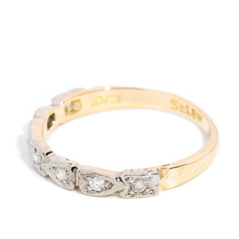 Minta 1960s Diamond Band 18ct Gold