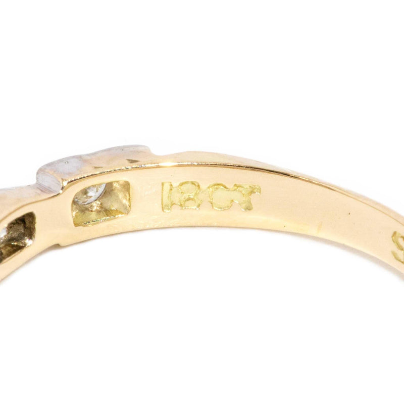 Minta 1960s Diamond Band 18ct Gold