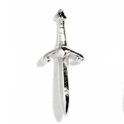 Wayfarer Dagger Stud Earrings - Eros Collection Earrings Imperial Jewellery Sterling Silver (Single) 