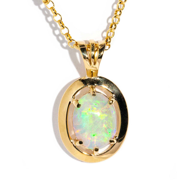 WWAKE 14-karat gold opal necklace | NET-A-PORTER
