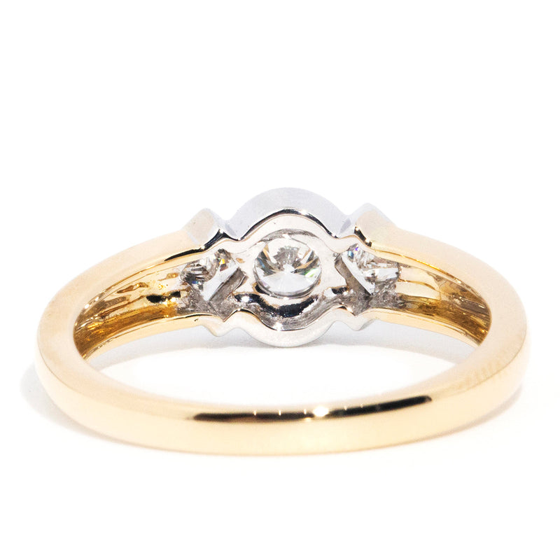 Braided Three Stone Ring | Engagement Ring | Nir Oliva Jewelry