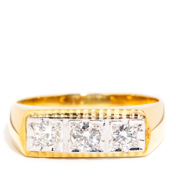 Juniper 14ct Yellow & White Gold Diamond Ring Rings Imperial Jewellery Imperial Jewellery - Hamilton 