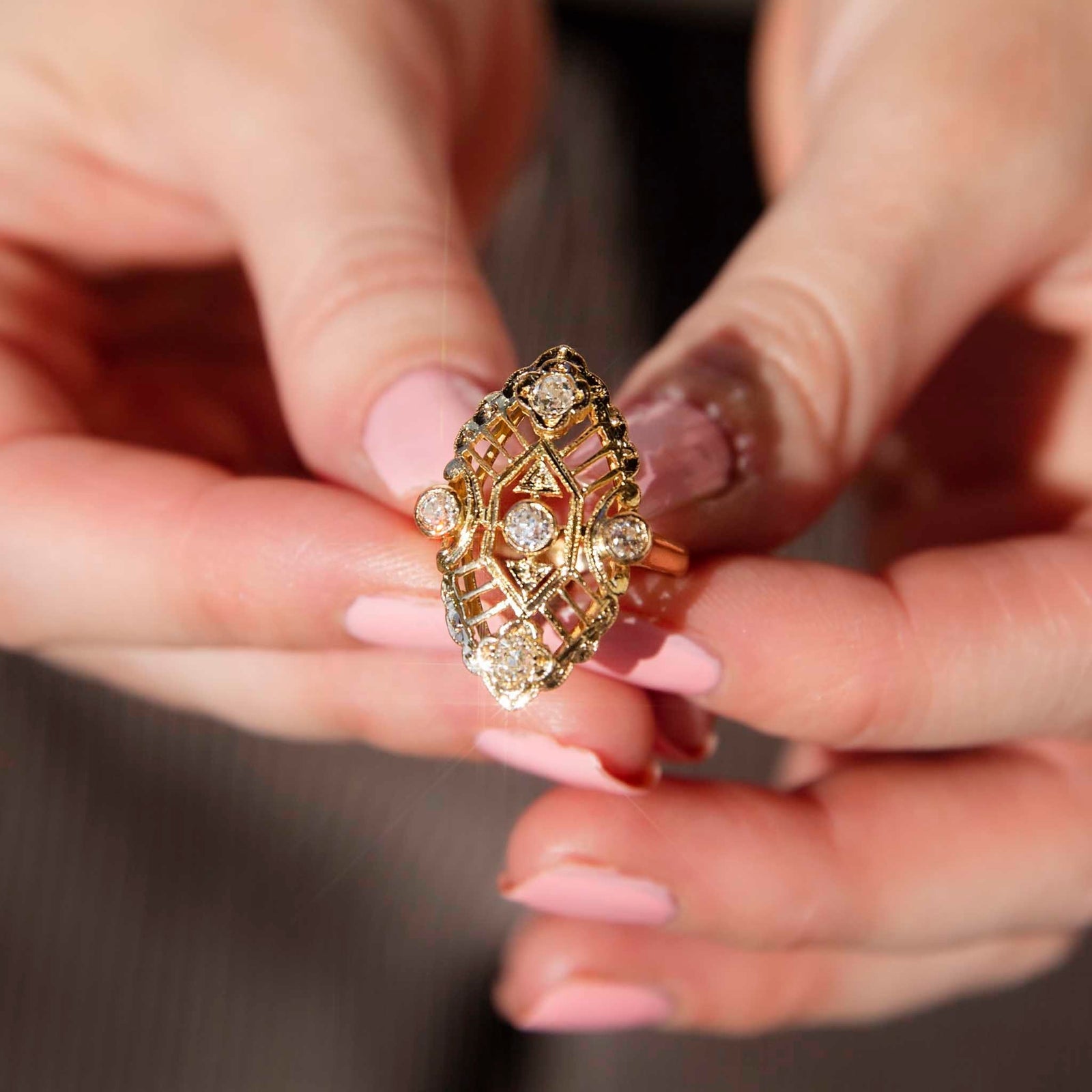 Old gold rings clearance