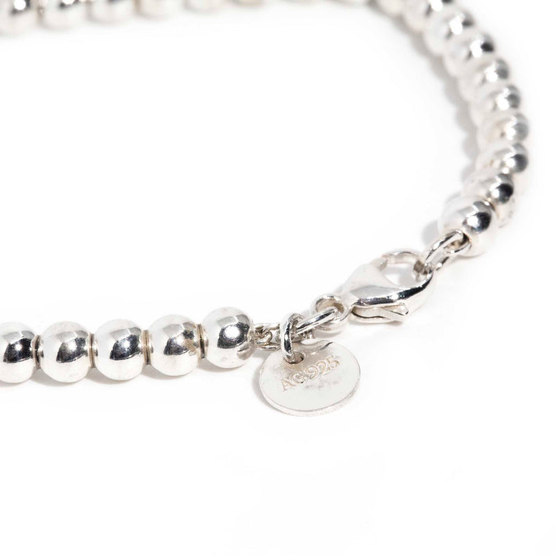 Return to Tiffany® Heart Tag Bead Bracelet in Rose Gold, 4 mm | Tiffany &  Co.
